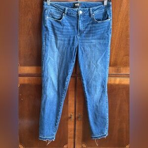 PAIGE s31’Verdugo Ankle’ raw hem skinny jeans